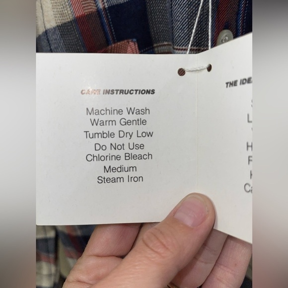 BUD BERMA the Highlander Flannel long sleeve NWT Size Small - Picture 6 of 6